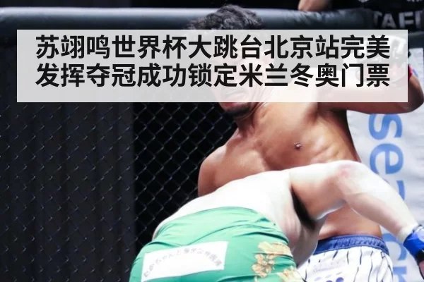 苏翊鸣世界杯大跳台北京站完美发挥夺冠成功锁定米兰冬奥门票